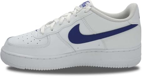 Nike Air Force 1 Leather White Hyper Royal - 37 1/2