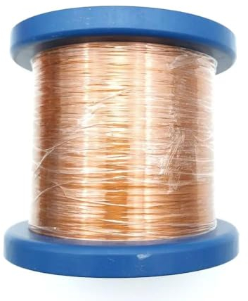 1 Stück 1 kg Hochtemperatur-Emaille-Kupferdraht 0,13 0,51 0,8 2,5 mm QZY-2/180 (Color : 1.0mm, Size : 1000g)