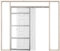Pocket Door Kit, Single/Double Sliding System, Smooth & Quiet Track, Max Size 926 x 2040 mm (762 х 1981mm Single Door Kit)