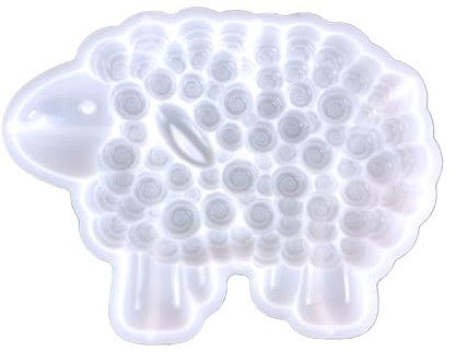 Whltzf Moule Doux en Silicone Bleu Qualité Idéal pour Cuisson Bricolage Parfait pour Le Gâteau Bonbons Chocolat Facile À Nettoyer À Stocker L'outil Cuisson À Maison