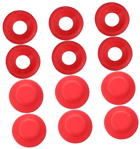 FUNNETOYU 12pcs Swing Top Bottles Gaskets Replacement Seal Beer Bottle Caps Scenario