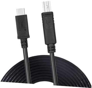 FUNNETOYU Cable USB Tipo-c para Impresora y Escáner Metros con Conectores Chapados y Blindaje Cable de Datos Resistente de PVC Compatible con Dispositivos USB