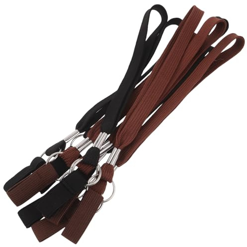 DOITOOL Dragonne pour Canne de Marche et Bâton de Randonnée en Tissu et Métal, 8 Pièces, Antidérapante et Renforçant la Prise, pour Sentiers de Montagne