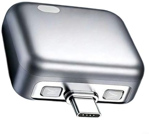 Adaptador de Carga Inteligente con Parada Automática de Puupaa, Cable de Carga de 140W con Desconexión Automática y Protección, Dispositivo de Expulsión Completa para Teléfonos y Tabletas (1 unidad)