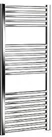 ERCOS Handtuchwärmer Badetuchwärmer Abmessungen 450x1120 MM Verchromter Badheizkörper, 1/2-Anschlüsse Lieferung mit Montagekit
