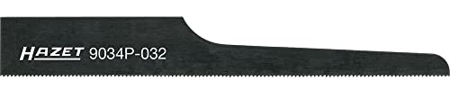 HAZET Stichsägeblätter, 32 Zähne, 5x 9034P-032/5, Packungsinhalt 5 Stück | Länge 93 mm, 21 g, Länge: 93 mm, Antrieb 400120 Bohrmaschine , Schleifmaschine , Meißel , Säge , Schere,