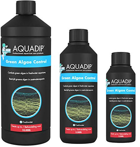 Aquarium Green Algae Remover Killer for Freshwater Fish Tank Green Water Control Removal Exit (2 x 500ml Bottles)
