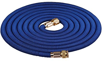 Manguera de jardín, 5 pies manguera de agua expandible, manguera para riego de jardín, manguera multifuncional de jardín para césped, animales domésticos, coche/lavado de barcos