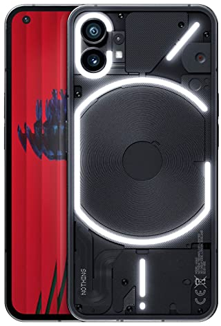 Nothing Phone (1) - 12GB RAM + 256GB, Glyph Interface, 50 MP dual camera, Nothing OS, 6.55” 120Hz OLED display, Black