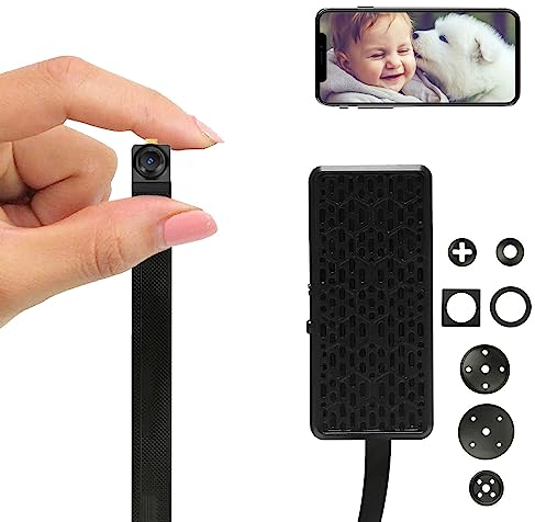 WIWACAM MW5L WLAN-Kamera 2K Ultra HD, Bewegungserkennung, Überwachungskammera-Innen, microSD-Karte Steckplatz, Alarm auf Handy, E-Mail-Alarm, Akku