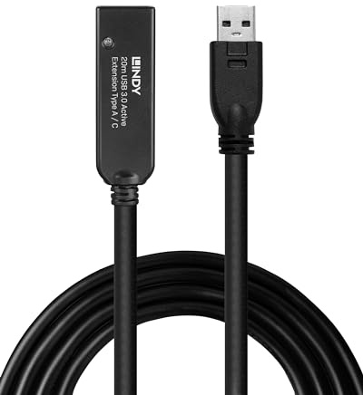 LINDY 43375 20m USB 3.0 Aktivverlängerung Typ A an C
