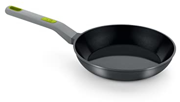 BRA Life | Bratpfanne 26 cm, Aluminiumguss, 100% recycelt, verstärkte Keramik-Antihaftbeschichtung ohne PFOA, ohne PTFE, für alle Herdarten und Induktion geeignet