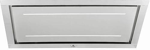 GURARI GCH C 332 120 IS PRIME Hotte de plafond 120 cm 1000 m³/h en acier inoxydable