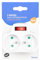 ITENSE – Regleta eléctrica, Toma múltiple – Enchufe biplite – 2 Tomas – Intensidad de Corriente: 2 x 16 A – con Interruptor, Toma eléctrica de Pared – Color: Blanco – Voltaje: 230 V