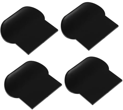 GETAJGHSD 4 Stück Toilettendeckelheber Griff Aus Kunststoff Schwarz Sitzhebergriff Für Berührungsloses Heben Des Closestools Energiesparend Und Hautschonend Für Ältere Menschen Und Familien