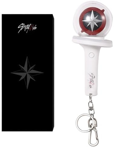 Stray Kids Mini Lightstick, Straykids Nyckelring, SKZ justerbar hastighet och färg Mini Light Stick, Kpop Merch Gifts for STAY