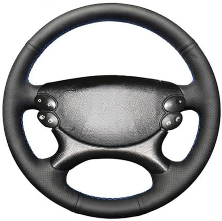 Lenkrad Schützen Für E-Klasse W211 E230 E350 E280 Für CLS-Klasse CLS 350 500 G Für AMG SL Für CLK Mikrofaser Leder Auto Lenkrad Abdeckung Auto Lenkradbezug