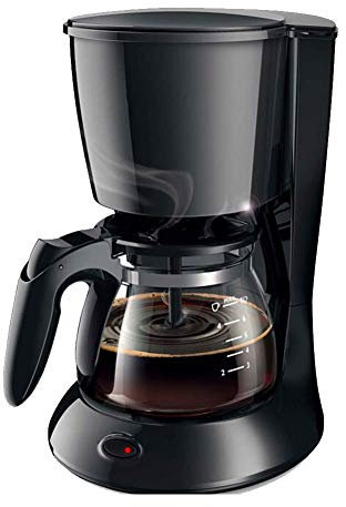 Macchine per caffè Macchine per Ufficio Commerciali Domestiche Macchine per caffè Automatiche Mini Macchina per caffè Americano elettrica - Rosso (Nero) La Nuova