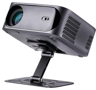 4K Smart Beamer mit Netflix-App & Kinoähnlichem Sound, iSinbox Autofokus & Trapezkorrektur, WiFi 6＆ Bluetooth 5.3, HDR10+, intelligenter tragbarer Projektor mit schwenkbarer Heimkino Beamer