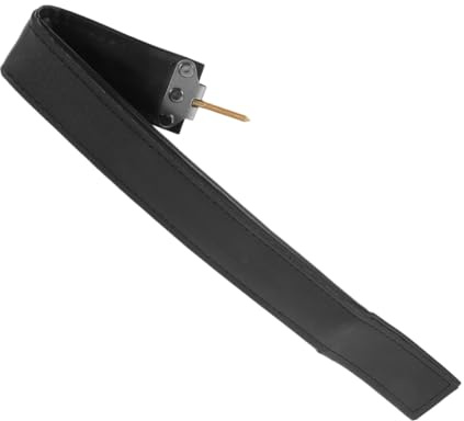 Cabilock Bass for Comfortable Use Accordion Strap Pu with Left-hand Strap Design Easy to Take and Store Black Suitable for Bass Accordion