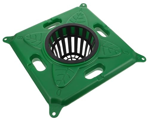 UPKOCH Jardinière Flottante Extensible pour Plantes Aquatiques Pot de Fleurs en Plastique Solide Panier Flottant pour Jardin Aquaponique Île Flottante Carrée Ajourée Système