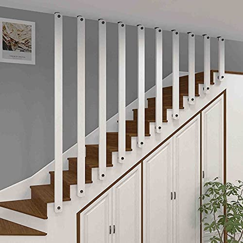 Ringhiera per scale in legno massello per interni soppalco scale di sicurezza pali di supporto terrazza ils con kit di installazione elegante