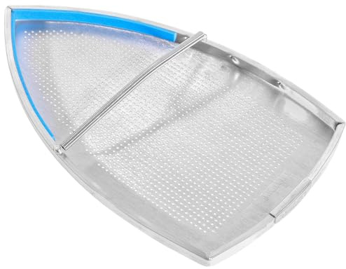 NUOBESTY Housse de Protection Protège Tissu et Semelle en Aluminium Argenté Accessoire Indispensable pour Semelle de Fer à Repasser pour Repassage Industriel