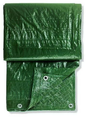 Unbekannt CE96930410 Abdeckplane, 4 x 6 m, grün