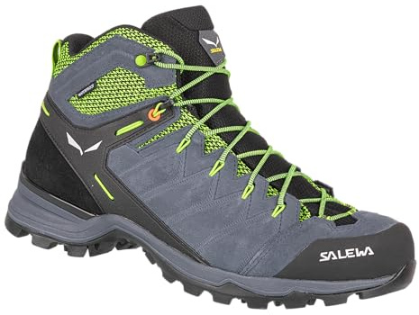 Salewa Alp Mate Mid Botas Hombre, Negro, 10.5