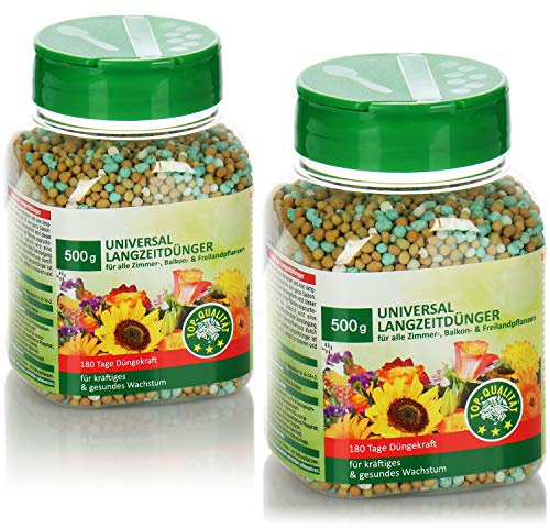com-four® 2X Engrais universels 500g, Engrais de Longue durée et équilibré