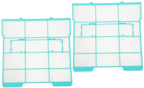 Artibetter 2 Piezas Filtro de Aire Acondicionado Accesorio para Aire Acondicionado Reducción de olores para Aire Acondicionado Cubierta de CA de plástico Accesorios para Interior el plastico