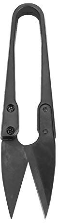 Tijeras de subproceso – 12 PC/Pack Black Hilar – Hilar – Con acero de alto carbono – para el hogar – ropa, zapatos, juguetes, artesanía – 10,5 cm/4,1 pulgadas