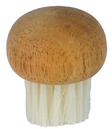 Faringdon Dexam Mushroom Brush, Wood, Natural, one Size
