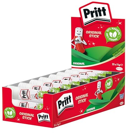 Pritt Colla stick per display, 11 g, confezione da 25