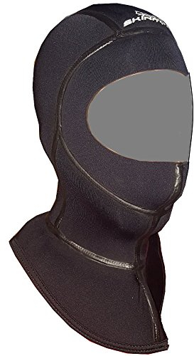 SKINFOX Kopfhaube Superelastic Classic Dive Hood 5mm Stretch Neopren und Thermokragen