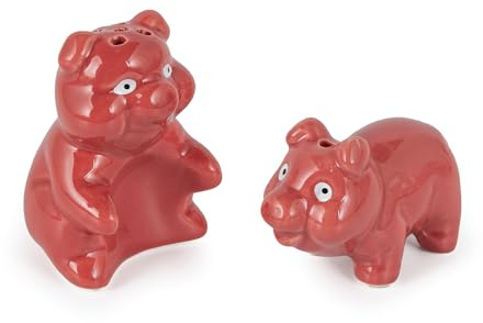 BigMouth Inc Naughty Pigs Salt and Pepper Shaker Set