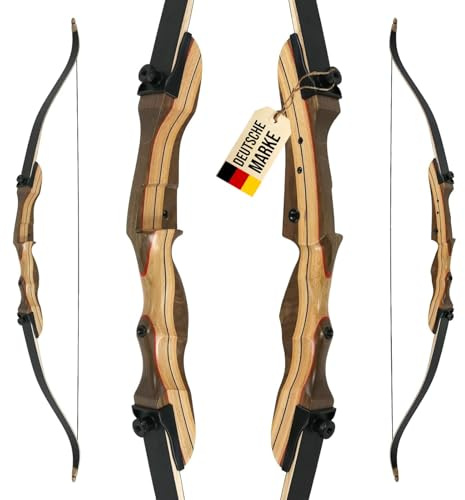 Wild Honey, Take Down, 62 Zoll, Recurvebogen, 20 lbs