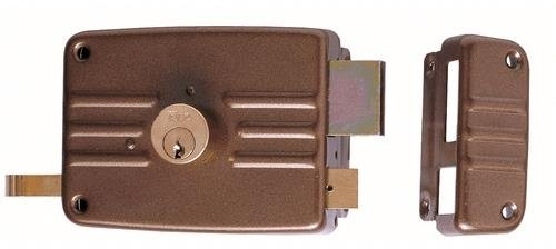 Iseo Serratura Portoncino Da Applicare Art. 432 3 Mandate Sx - E 60 Cf. 2 Pz