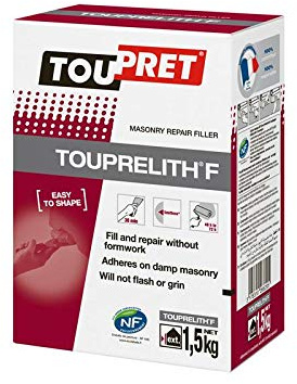 Toupret Touprelith F Exterior Masonry Repair Filler 1.5kg