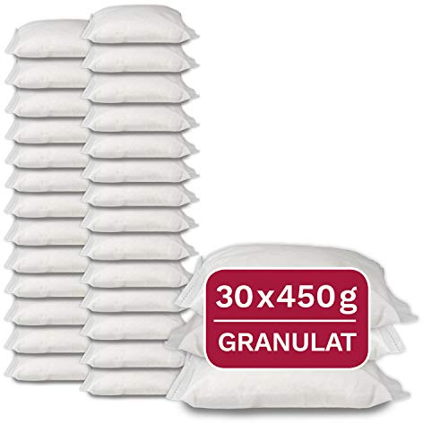 30 x 450 g Universal Luftentfeuchter Nachfüllpack Granulat in Vliesbeuteln | Luftentfeuchter Granulat geeignet für gängige Raumentfeuchter