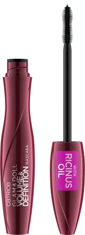 Catrice Glam & Doll Volume & Definition Mascara, Nr. 010, Schwarz, volumengebend, definierend, matt, vegan, ohne Mikroplastikpartikel, Nanopartikel frei, ohne Parfüm, 1er Pack (9ml)