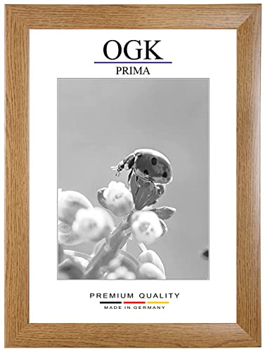 Online-GalleryKing Holz Bilderrahmen 46 x 40 cm in Eiche Rustikal | Foto | Poster | Puzzle | Galerie | Rahmen