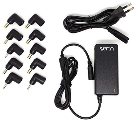 Sveon SAC145 45W Universal Laptop Power Supply Automatic Voltage Adjustment 10 Independent Ports