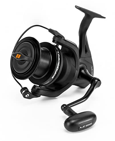 Tandem Baits Enforcer LC10000 Angelrolle mit Anti-Twist-System | Freilaufrolle mit 6+1 Kugellagern | Perfekt für Karpfenrute | Professioneller Angelzubehör für bequemes Angeln…