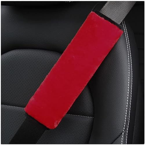 Gurtschoner Kinder, 2 Stück Plüsch Baby Sicherheitsgurt Schulterpolster Baby Autositz Gurtpolster Weich Rucksack-Schultergurtpolster Waschbar Polsterung für Sitzgurt im Auto für Erwachsene und Kinder