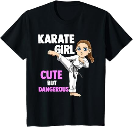 Jolie fille de karaté T-Shirt