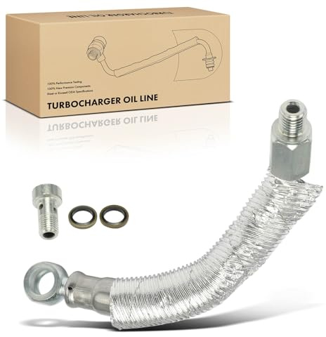 Frankberg 1x Ölleitung Turbolader Turbolader Kompatibel mit Adam M13 1.4L 2014-2019 Astra J P10 1.4L 2009-2015 Corsa D S07 1.4L 2012-2014 Insignia A G09 1.4L 2011-2017