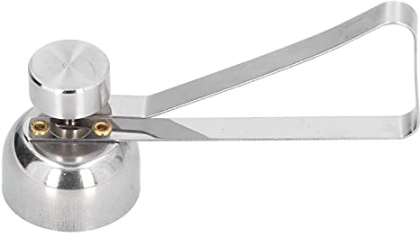 Egg Cracker Topper, Stainless Steel Egg Cracker Tool Egg Opener Topper Cutter Egg Shell Remover for Raw, Soft or Hard Boiled Egg