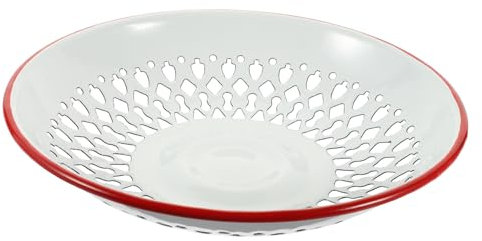BESTonZON 1pezzi Vassoio Per Alimenti Cavo Contenitore Per Lavaggio Bacinella Di Scolo Per Frutta Filtro Resistente Bacinella Di Scolo Per Uso Casalingo