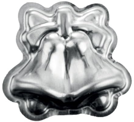 Keksform Backform Form für Kekse und Lebkuchen aus Edelstahl Glocken 10 Stk.